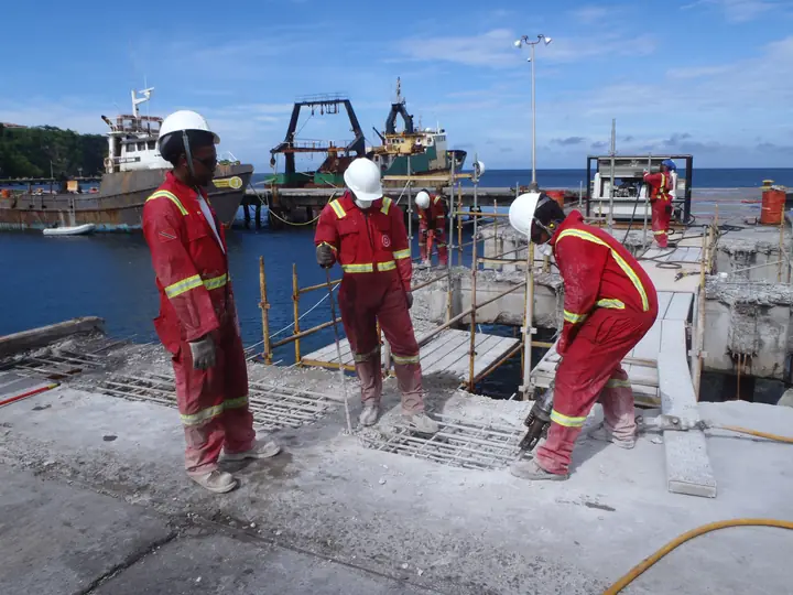 Marine works — Caribbean