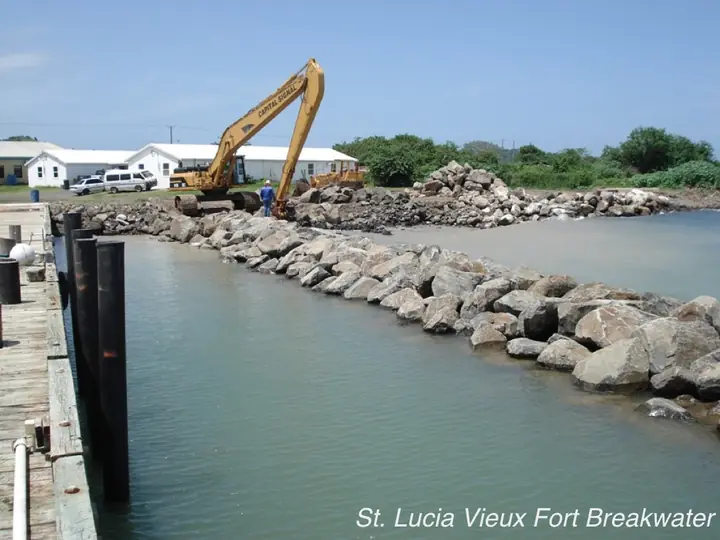 Vieux Fort Breakwater
