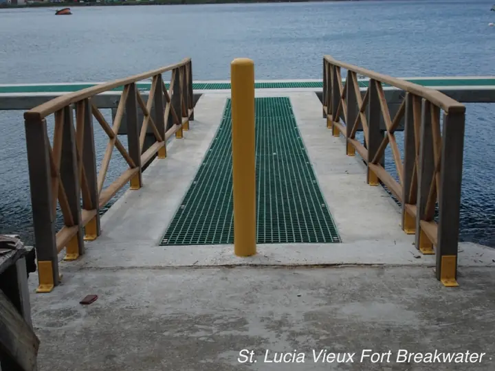 Vieux Fort Breakwater — Vieux Fort, Saint Lucia