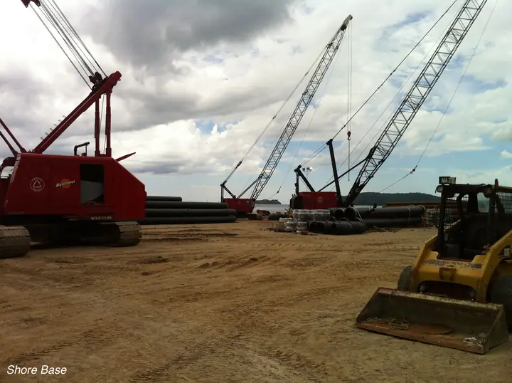 Shore base operations — Trinidad & Tobago